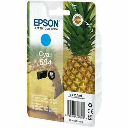 Cartouche d'encre originale Epson 604 Cyan