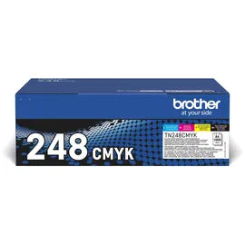 Brother Compatible avec Brother TN-248VAL Multipack CMJN