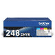 Brother Compatible avec Brother TN-248VAL Multipack CMJN