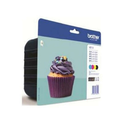 Cartouche d'encre originale Brother LC123VALBP           noir/cyan/magenta/jaune