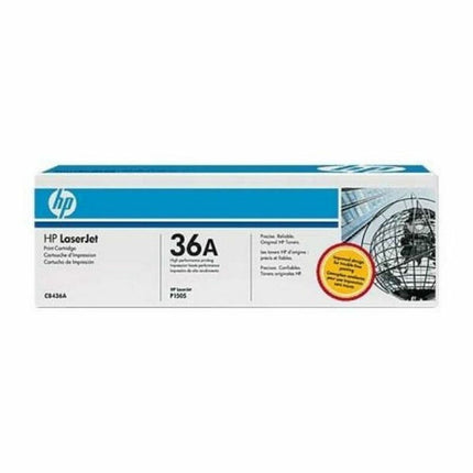 Toner original HP 36A noir
