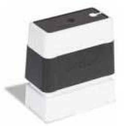 Cachet Brother 12 x 12 mm Noir (6 pièces)