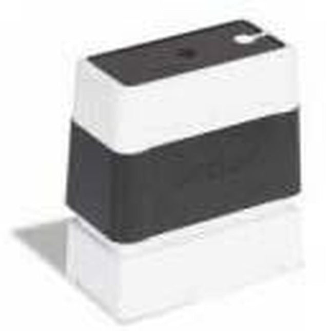 Cachet Brother 12 x 12 mm Noir (6 pièces)