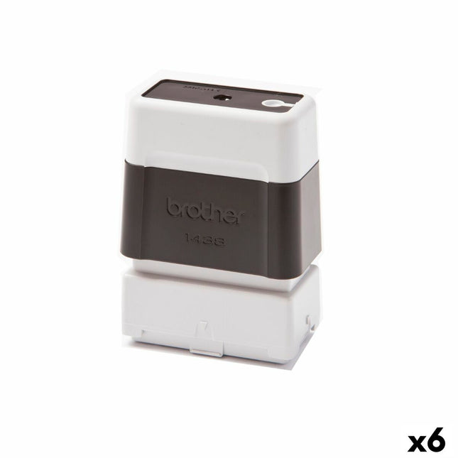 Tampon auto-encreur Brother 1438 Noir (6 pièces)