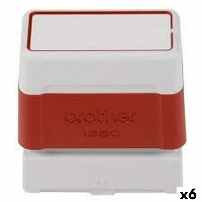 Sceau frère 18 x 50 mm Rouge (6 pièces)