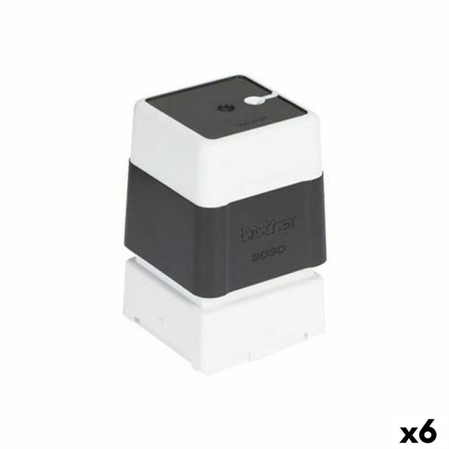 Tampon auto-encreur Brother 3030 Noir (6 pièces)