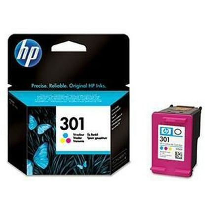 Cartouche d'encre d'origine HP 301 Trois couleurs (60 pièces)