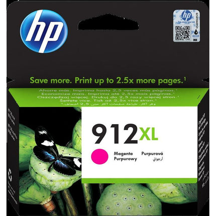 Cartouche d'encre d'origine HP 912XL Magenta (60 pièces)