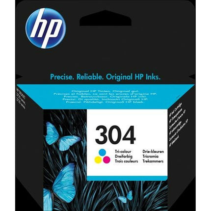Cartouche d'encre d'origine HP DESKJET 3720 - N°304 Trois couleurs (60 pièces)