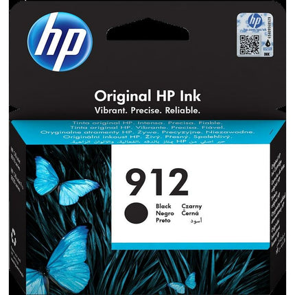 Cartouche d'encre originale HP N°912 noir (60 pièces)