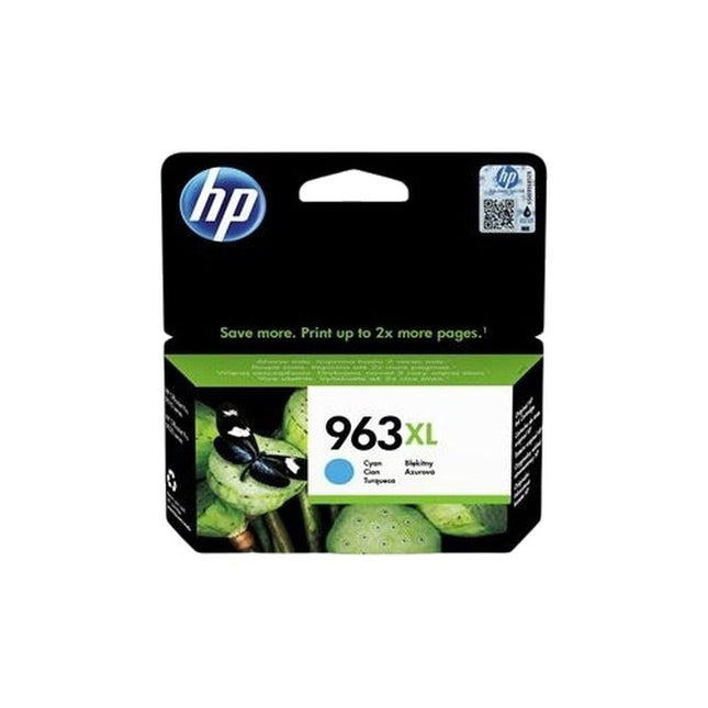 Cartouche d'encre originale HP 9010,9012,9014,9015,9016,9019,9020,9022,9025 - N° 963XL Cyan (50 pièces)