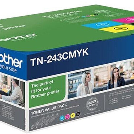 Brother TN-243CMYK Original Tonerkartusche Multipack 4-farbig Neu