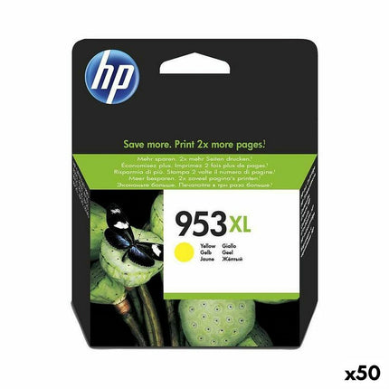 Cartouche d'encre originale HP 953XL Jaune (50 pièces)