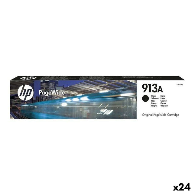 Cartouche d'encre originale HP N° 913A noire (24 pièces)