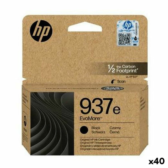 Cartouche d'encre d'origine HP 937E (GRANDE CAPACITÉ XL) Noire (40 pièces)