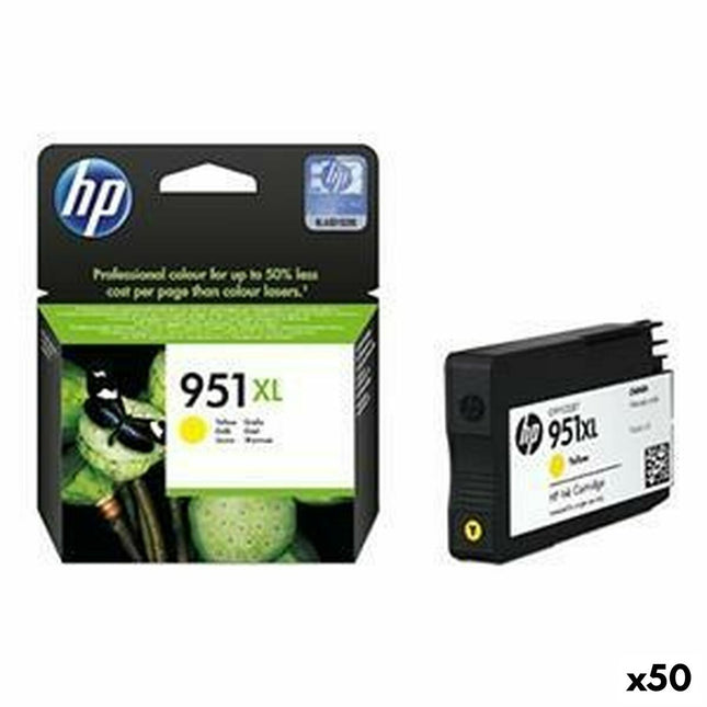 Cartouche d'encre originale HP 951 XL Jaune (50 pièces)