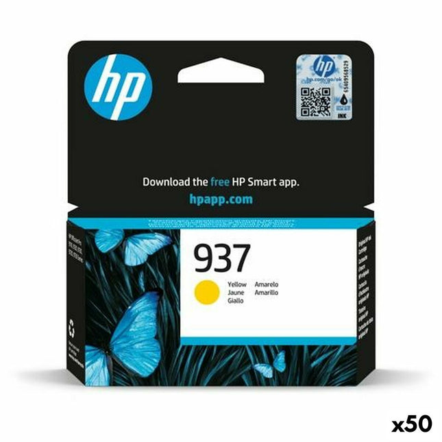 Cartouche d'encre originale HP 937 Jaune (50 pièces)