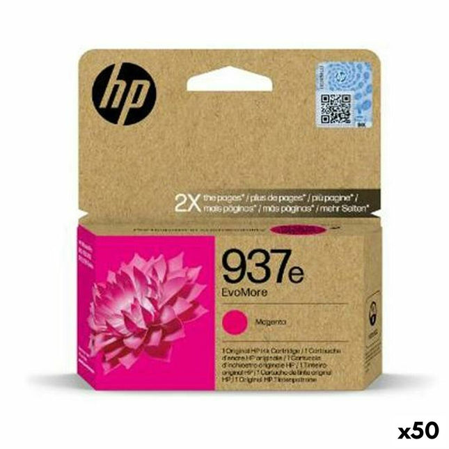 Cartouche d'encre originale HP N° 937E Magenta (50 pièces)