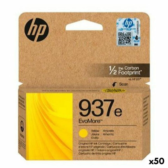 Cartouche d'encre originale HP N° 937E Jaune (50 pièces)