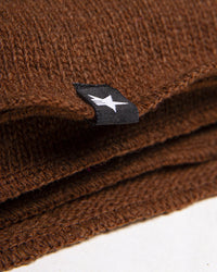 Esperando Zoe Triangle Scarf Dark Brown