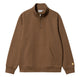 Carhartt WIP Chase Neck Zip Sweat Tamarind Gold