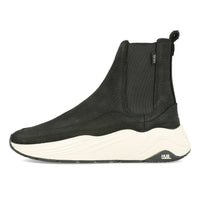 HUB Flow N42 Nubuck huilé Femme Black Off White