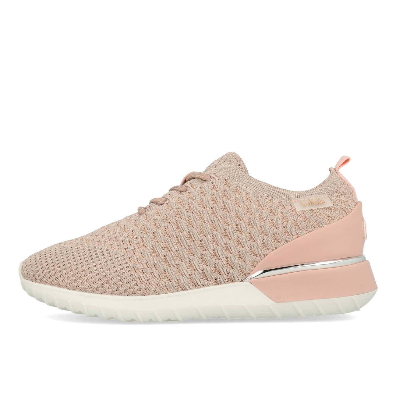 La Strada 2101381 Baskets Femme Nude Silver Knitted