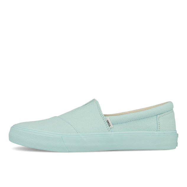 Toms Womens Alpargata Fenix Slip On Damen Soft Blue Washed Canvas