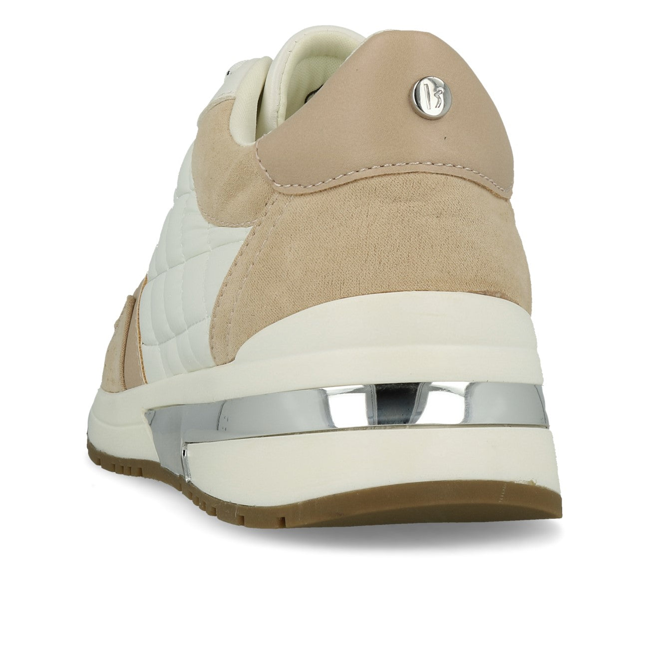 La Strada 2002974 Baskets femme beige PU Tissu