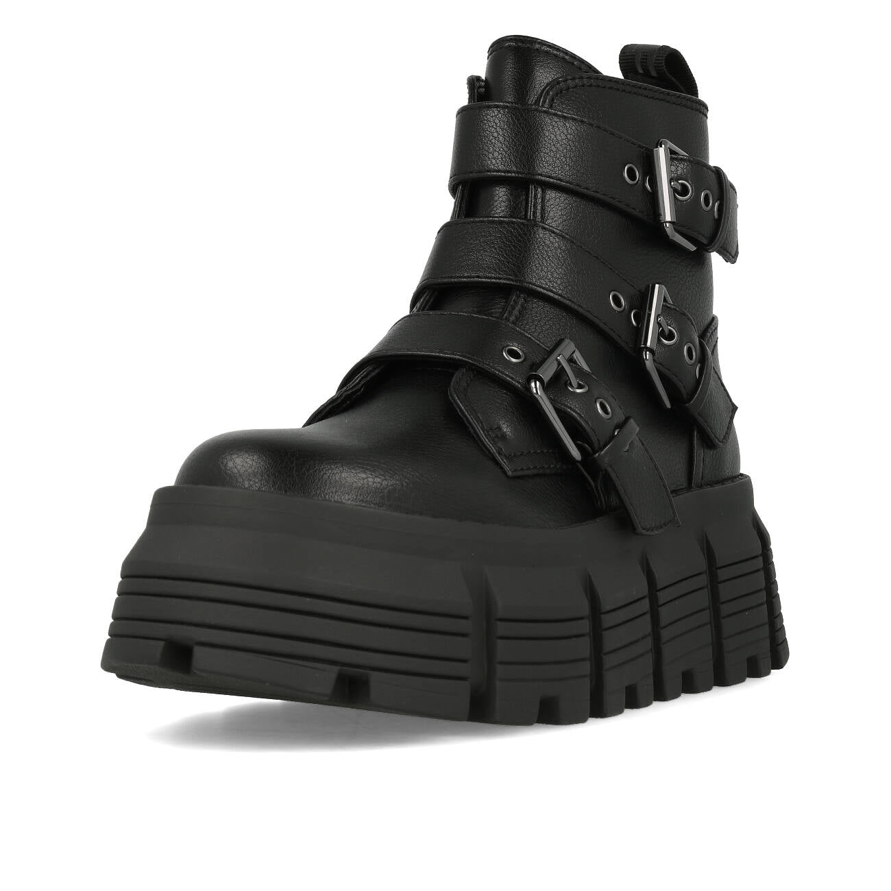 Buffalo AVA Bottine femme végane nappa noir