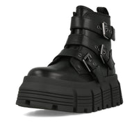 Buffalo AVA Bottine femme végane nappa noir
