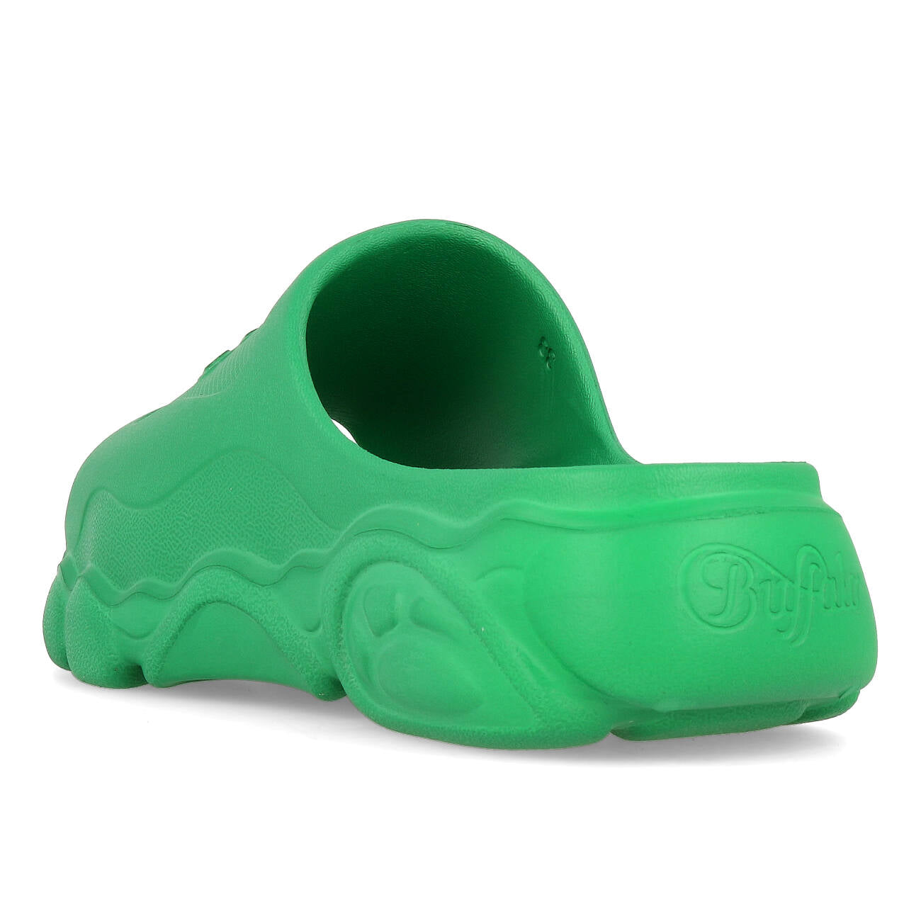 Buffalo CLD Sandales à enfiler pour femmes Vegan Foam Green