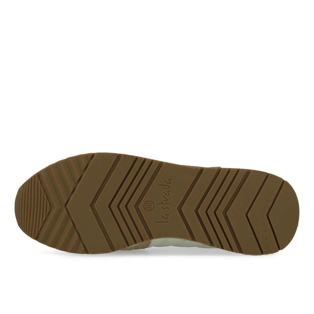 La Strada 2002974 Baskets femme beige PU Tissu