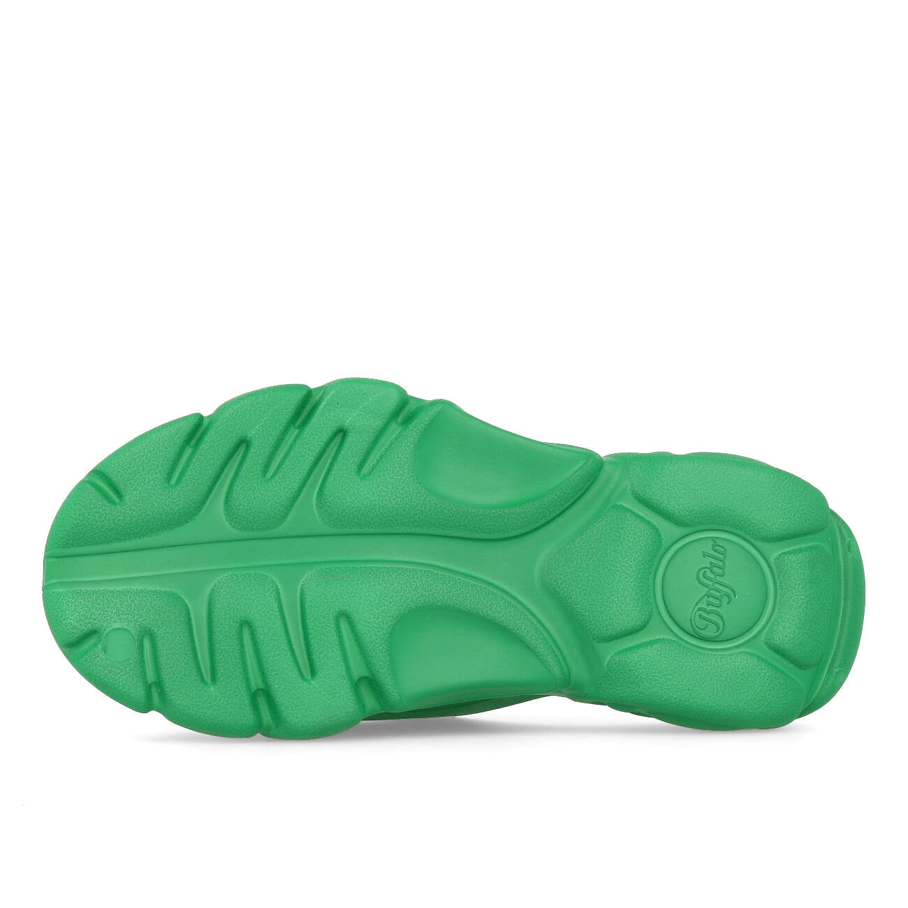 Buffalo CLD Sandales à enfiler pour femmes Vegan Foam Green