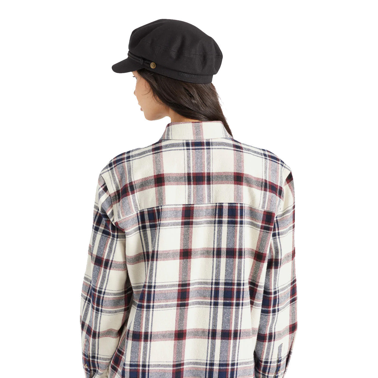 Casquette Brixton Fiddler Black Herringbone