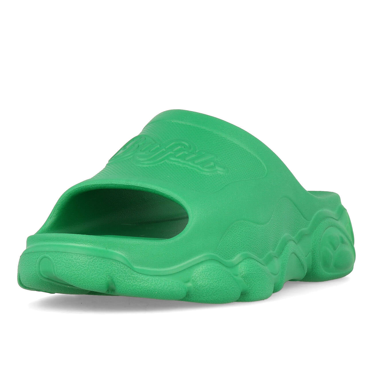 Buffalo CLD Sandales à enfiler pour femmes Vegan Foam Green