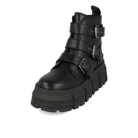 Buffalo AVA Bottine femme végane nappa noir