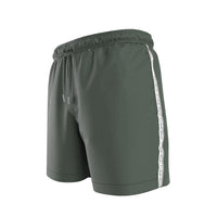 Calvin Klein Swimshort Medium Drawstring Hommes Maillot de Bain Gris Classique