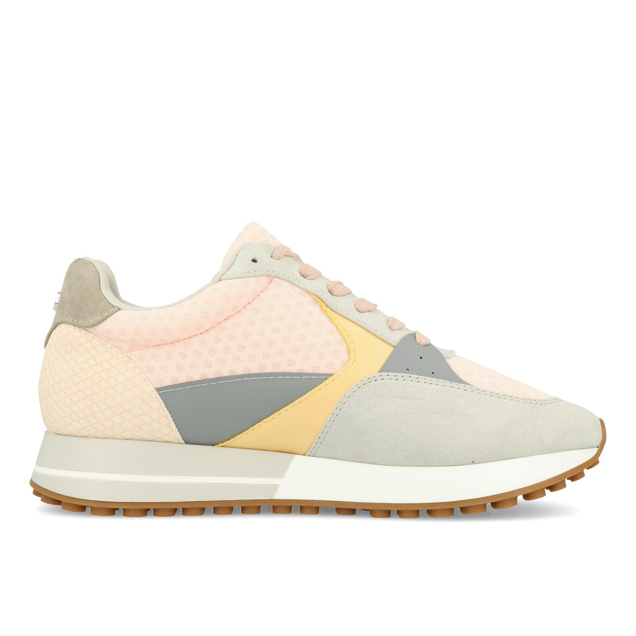 La Strada 2101586 Baskets Femme Gris Nude Multi