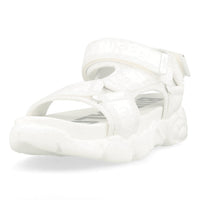 Buffalo CLD Tec Plateau Sandale Damen Vegan Nylon White