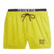 Short de bain homme Calvin Klein Swimshort Medium Double WB jaune citron