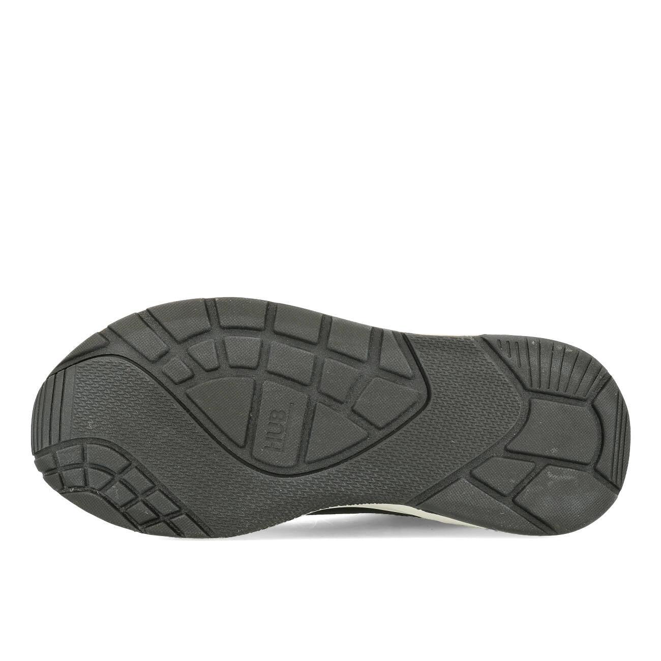 HUB Flow N42 Nubuck huilé Femme Black Off White