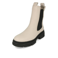 Tamaris 25901-29-202 Chelsea Boots Femme Cuir Gris