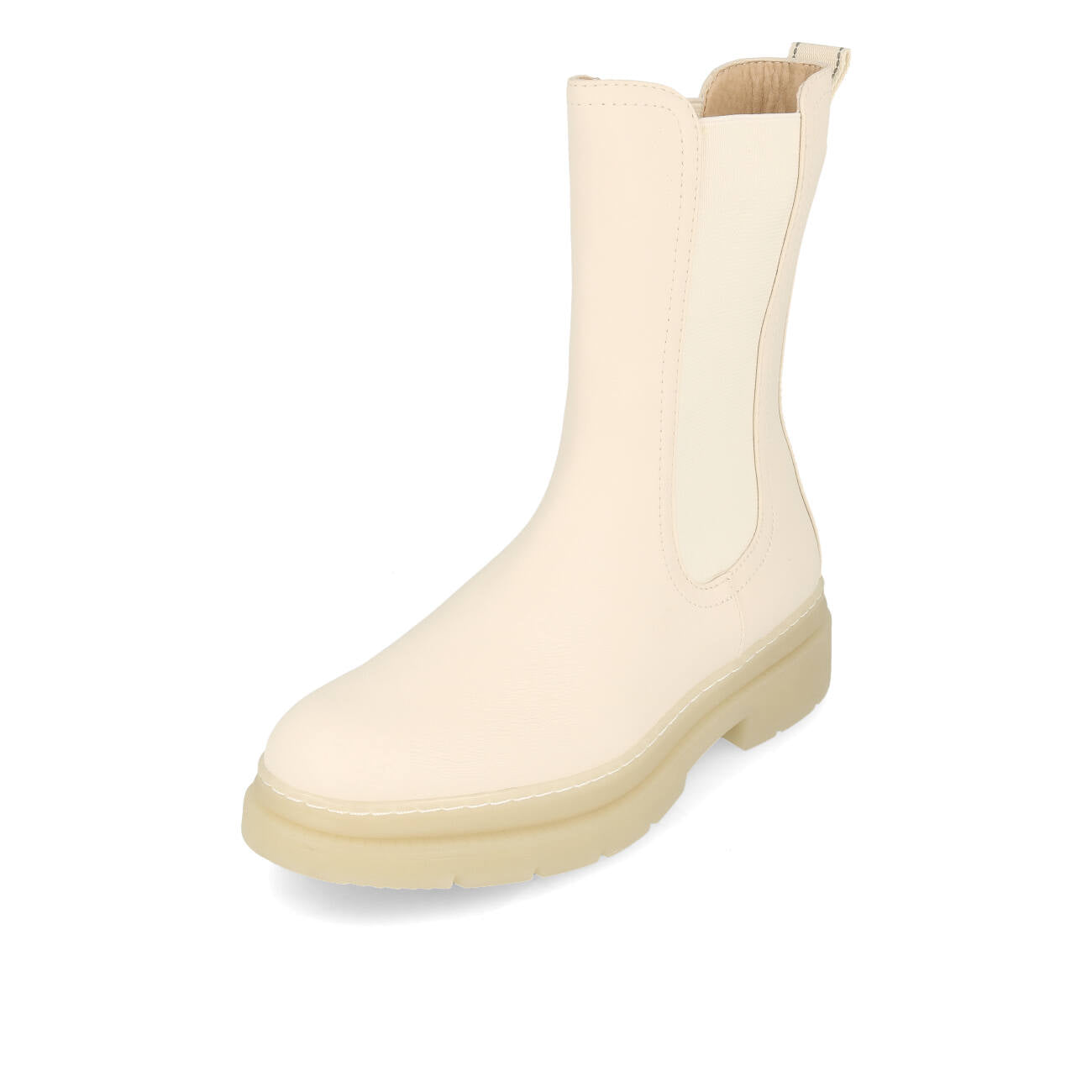 Tamaris 25452-29-458 Chelsea Boots Femme Ivoire Uni