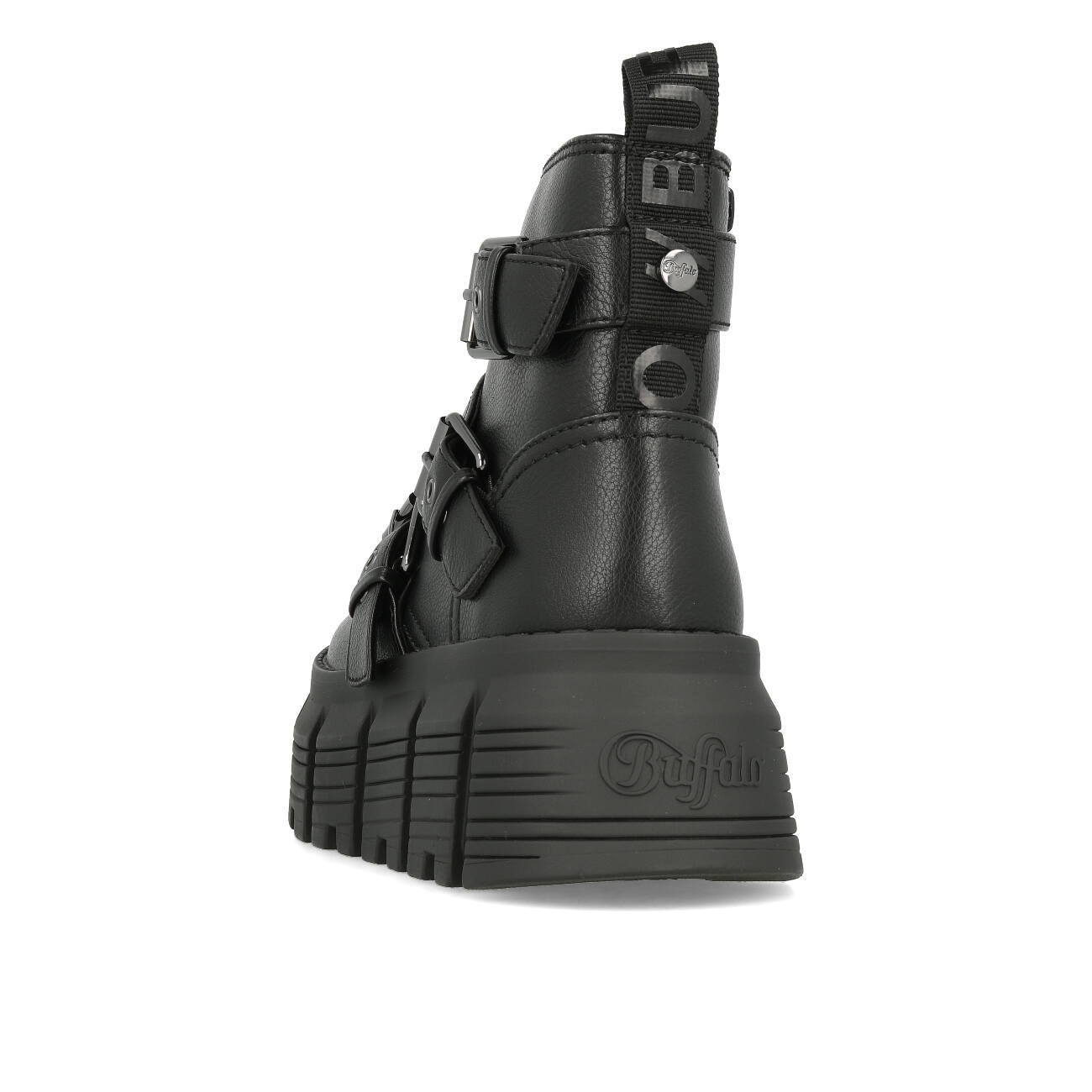 Buffalo AVA Bottine femme végane nappa noir