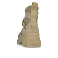 Buffalo Aspha Com1 Bootie Plat Femme Beige