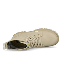 Buffalo Aspha Rld Bootie Flat Damen Imi Nubuck Cream