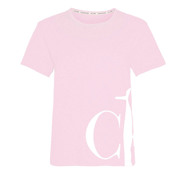 T-shirt lounge Calvin Klein CK One 000QS6487E Femme Pearly Pink