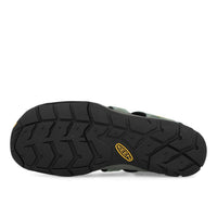 Keen Clearwater CNX Leather Damen Mineral Blue Yellow