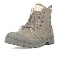 Palladium Pampa Hi Zip WL Damen Cloudburst Charcoal Gray